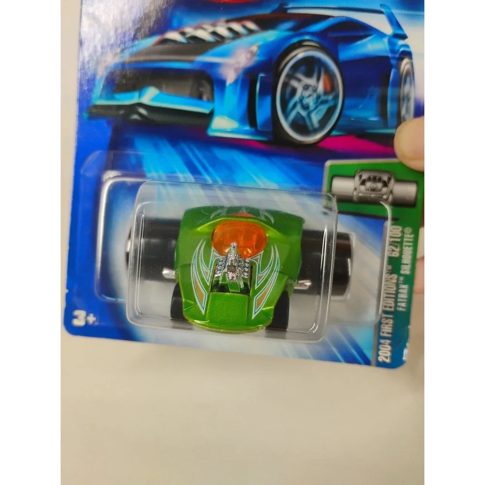 2004 Hot Wheels‎ First Editions Fatbax Silhouette 62/100 062 Big Wheel